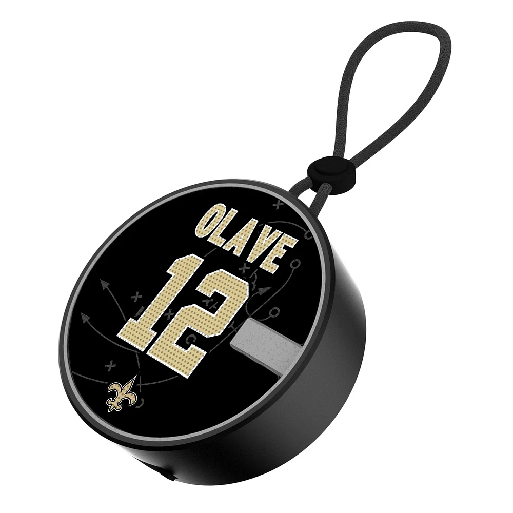 Keyscaper Chris Olave New Orleans Saints Bluetooth IP67 Waterproof Speaker