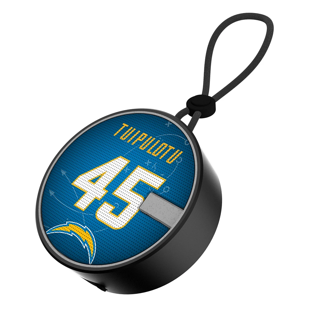 Keyscaper Tuli Tuipulotu Los Angeles Chargers Bluetooth IP67 Waterproof Speaker