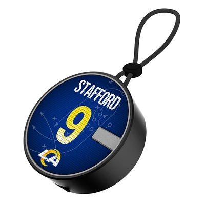 Keyscaper Matthew Stafford Los Angeles Rams Bluetooth IP67 Waterproof Speaker