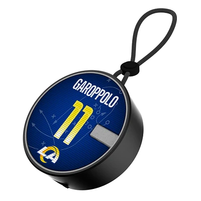 Keyscaper Jimmy Garoppolo Los Angeles Rams Bluetooth IP67 Waterproof Speaker
