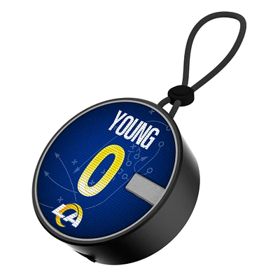 Keyscaper Byron Young Los Angeles Rams Bluetooth IP67 Waterproof Speaker