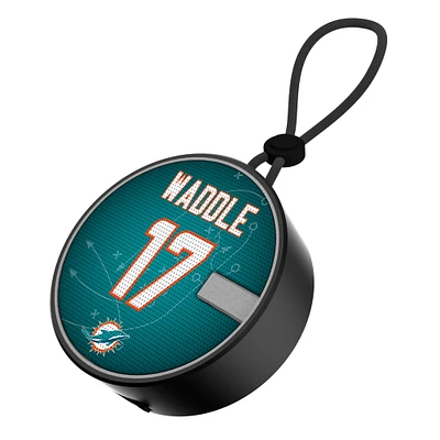 Keyscaper Jaylen Waddle Miami Dolphins Bluetooth IP67 Waterproof Speaker