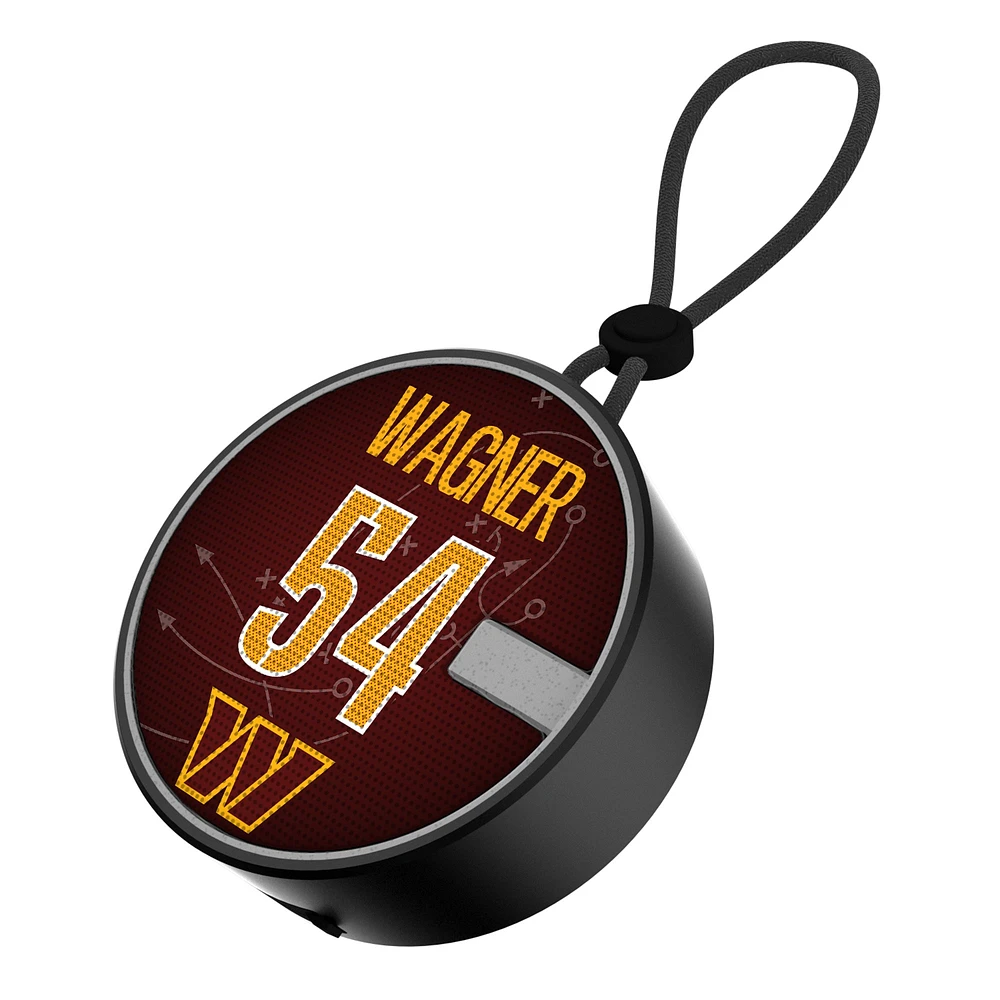 Keyscaper Bobby Wagner Washington Commanders Bluetooth IP67 Waterproof Speaker