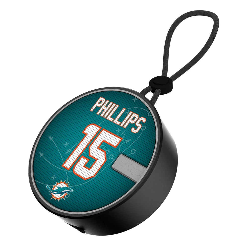Keyscaper Jaelan Phillips Miami Dolphins Bluetooth IP67 Waterproof Speaker