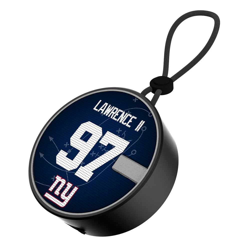 Keyscaper Dexter Lawrence II New York Giants Bluetooth IP67 Waterproof Speaker