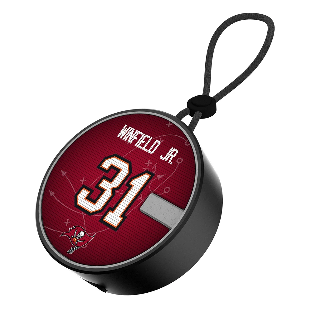 Keyscaper Antoine Winfield Jr. Tampa Bay Buccaneers Bluetooth IP67 Waterproof Speaker
