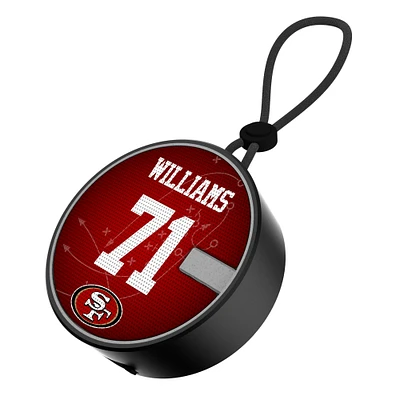 Keyscaper Trent Williams San Francisco 49ers Bluetooth IP67 Waterproof Speaker