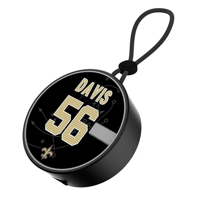 Keyscaper Demario Davis New Orleans Saints Bluetooth IP67 Waterproof Speaker