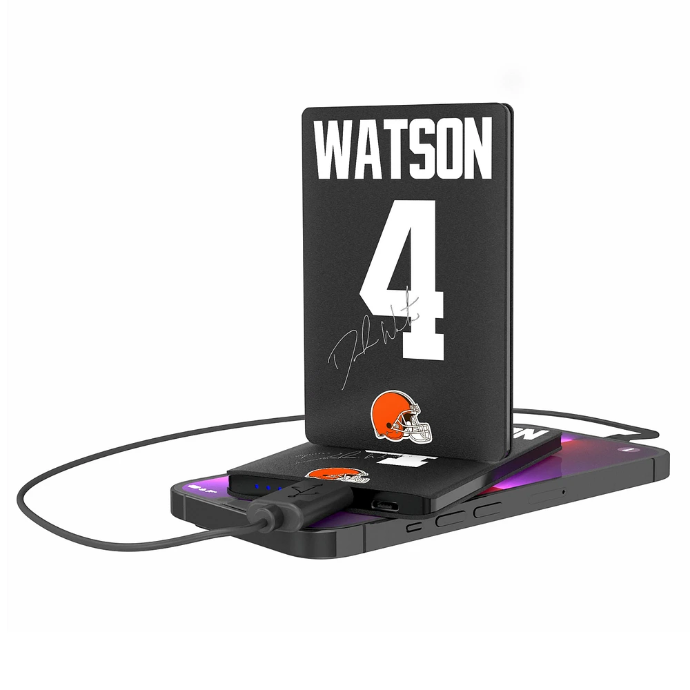 Keyscaper Deshaun Watson Cleveland Browns Credit Card Powerbank