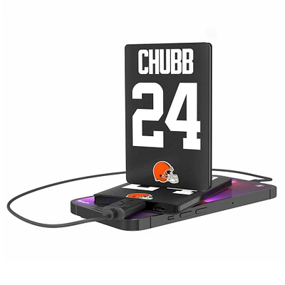 Keyscaper Nick Chubb Cleveland Browns Credit Card Powerbank