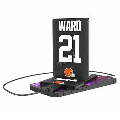 Keyscaper Denzel Ward Cleveland Browns Credit Card Powerbank