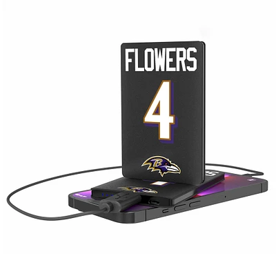 Keyscaper Zay Flowers Baltimore Ravens Credit Card Powerbank