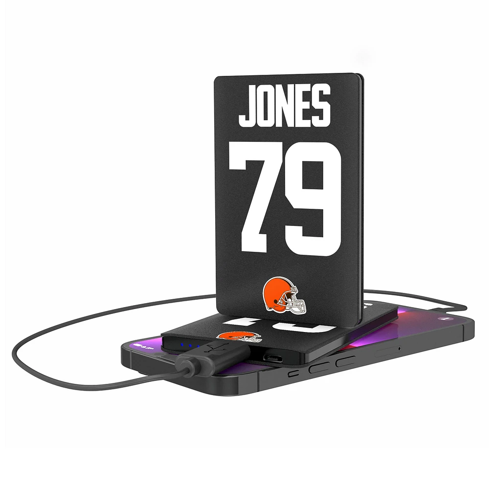 Keyscaper Dawand Jones Cleveland Browns Credit Card Powerbank