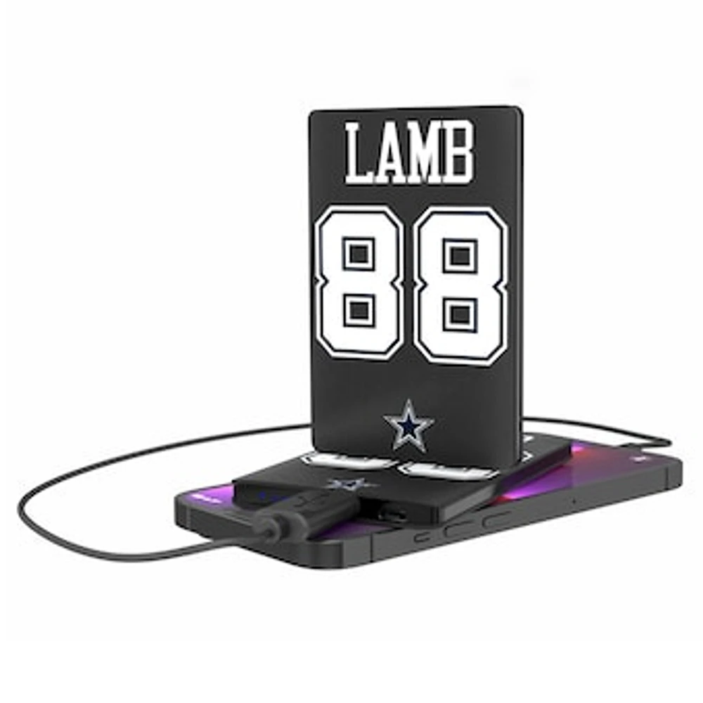 Keyscaper CeeDee Lamb Dallas Cowboys Credit Card Powerbank