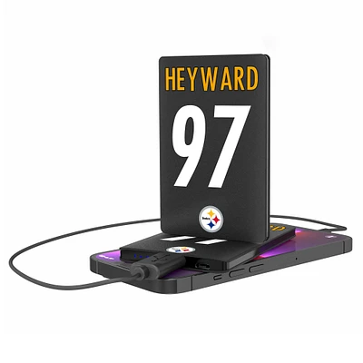 Keyscaper Cameron Heyward Pittsburgh Steelers Credit Card Powerbank