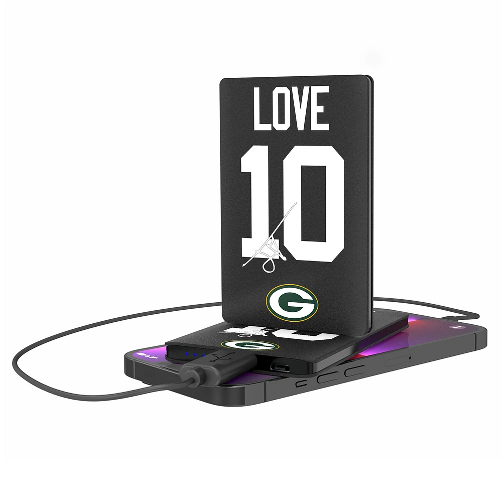 Keyscaper Jordan Love Green Bay Packers Credit Card Powerbank