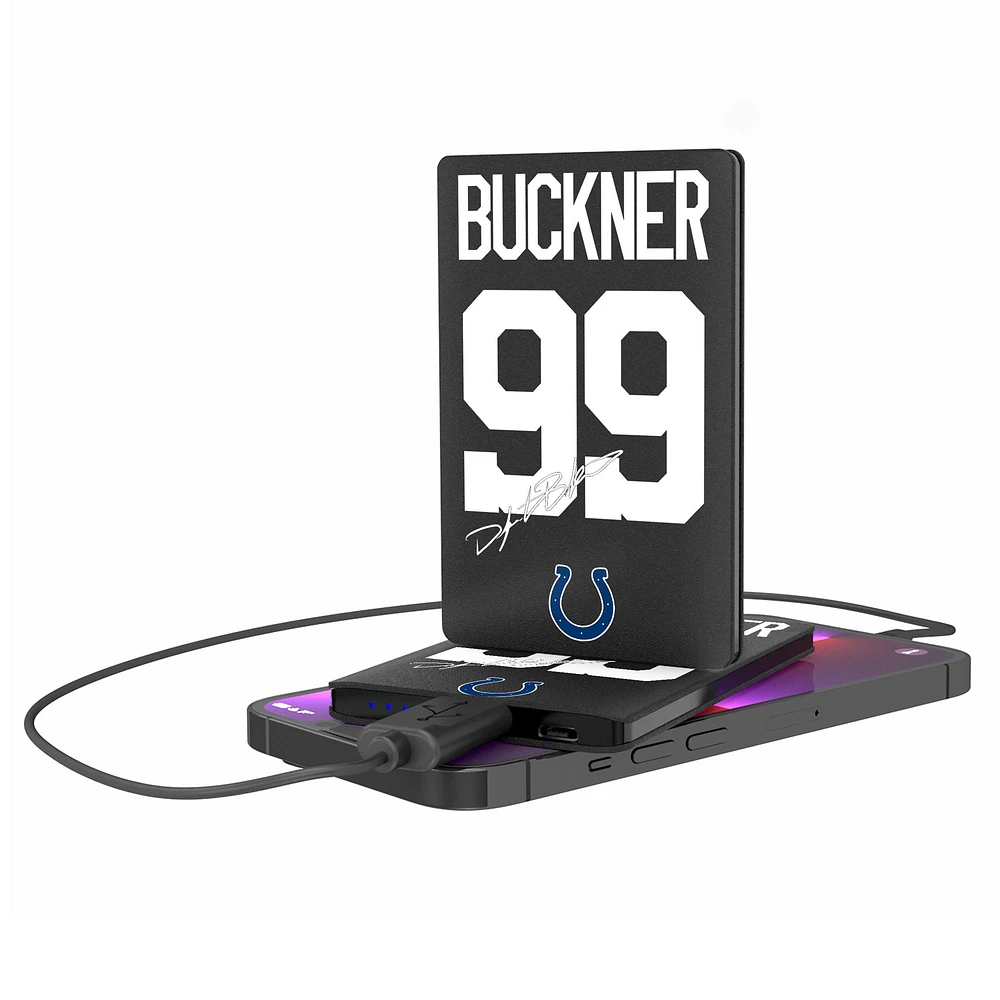 Keyscaper DeForest Buckner Indianapolis Colts Credit Card Powerbank
