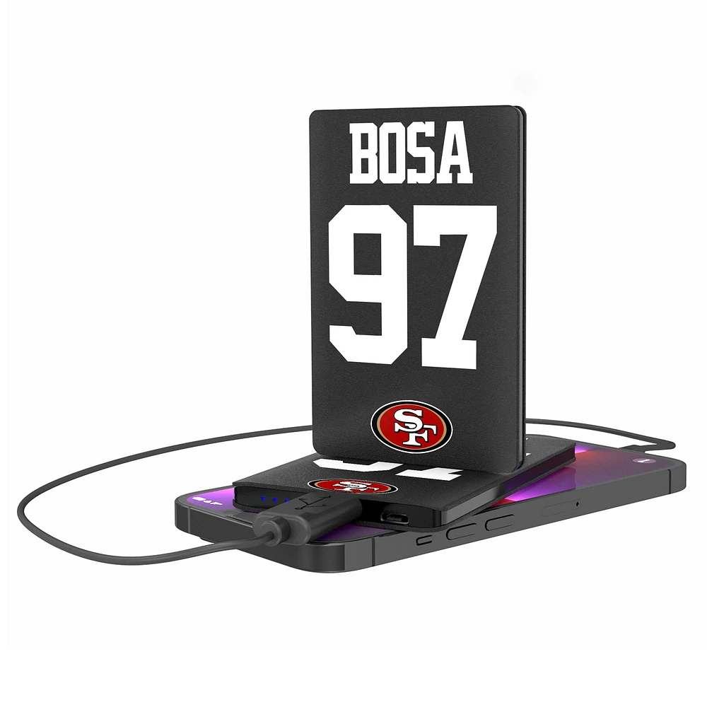 Keyscaper Nick Bosa San Francisco 49ers Credit Card Powerbank