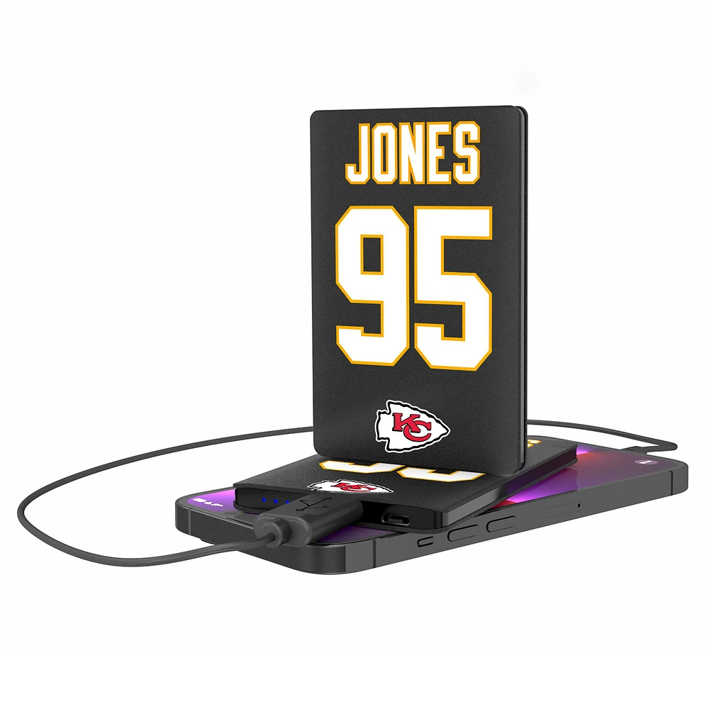 Keyscaper Chris Jones Kansas City Chiefs Credit Card Powerbank