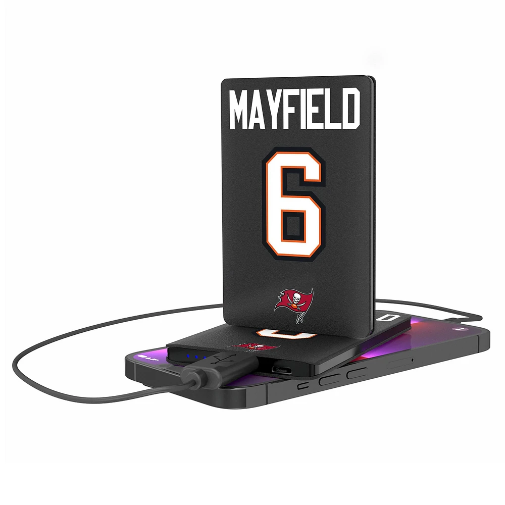 Keyscaper Baker Mayfield Tampa Bay Buccaneers Credit Card Powerbank