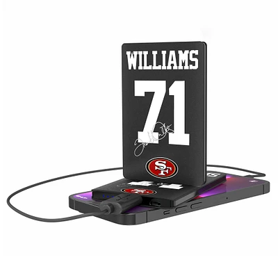 Keyscaper Trent Williams San Francisco 49ers Credit Card Powerbank