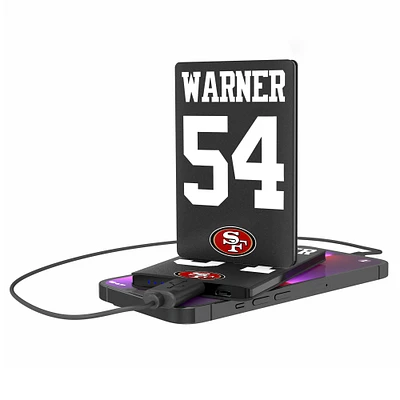 Keyscaper Fred Warner San Francisco 49ers Credit Card Powerbank