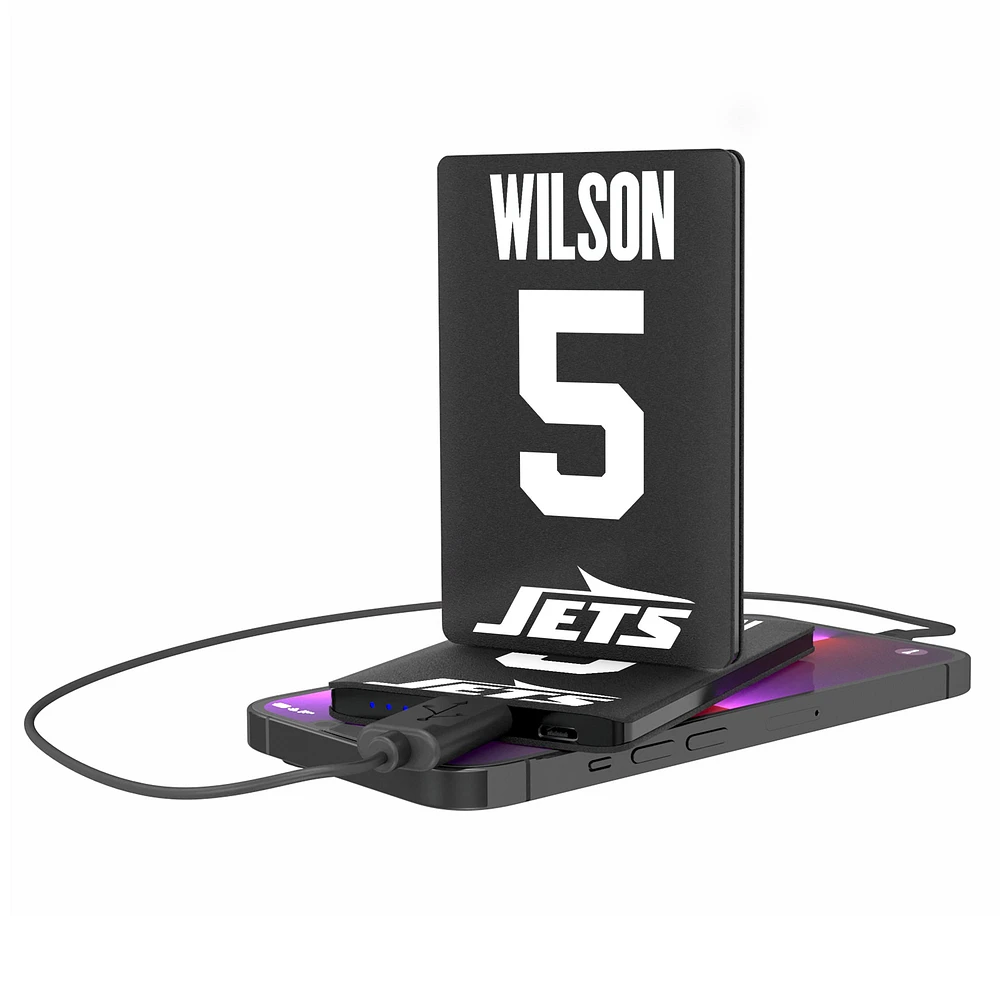 Keyscaper Garrett Wilson New York Jets Credit Card Powerbank