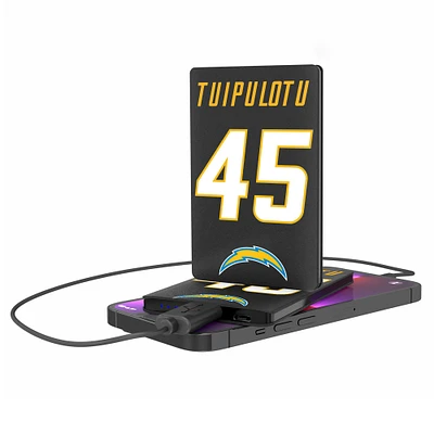 Keyscaper Tuli Tuipulotu Los Angeles Chargers Credit Card Powerbank