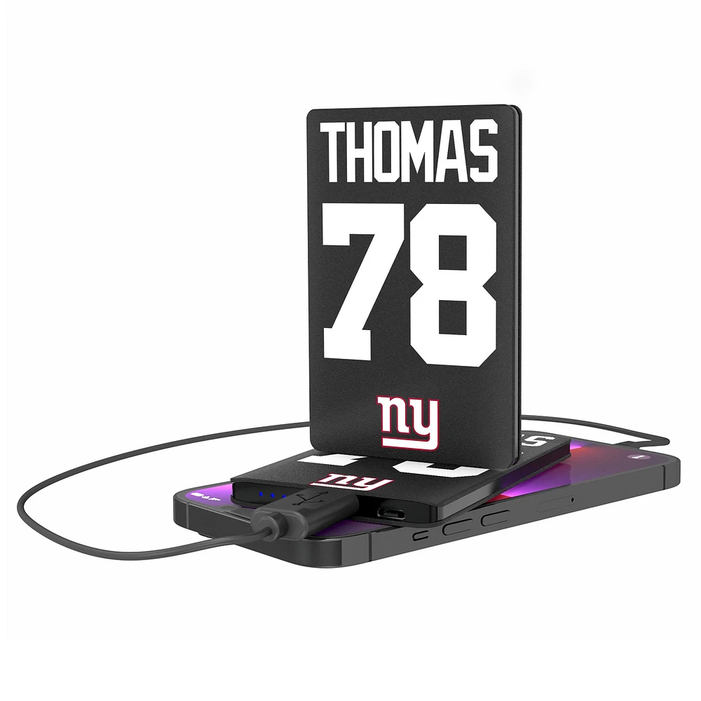 Keyscaper Andrew Thomas New York Giants Credit Card Powerbank