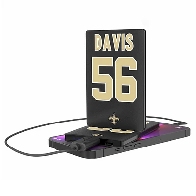 Keyscaper Demario Davis New Orleans Saints Credit Card Powerbank