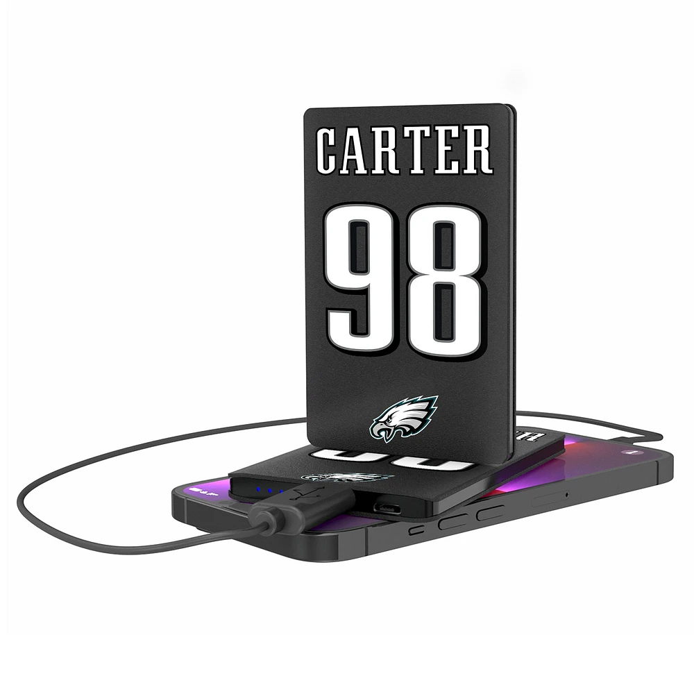 Keyscaper Jalen Carter Philadelphia Eagles Credit Card Powerbank
