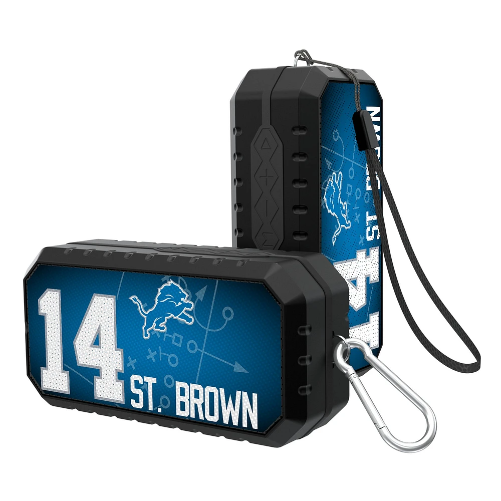 Keyscaper Amon-Ra St. Brown Black Detroit Lions