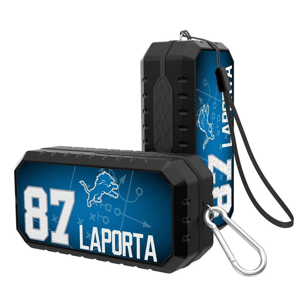 Keyscaper Sam LaPorta Black Detroit Lions
