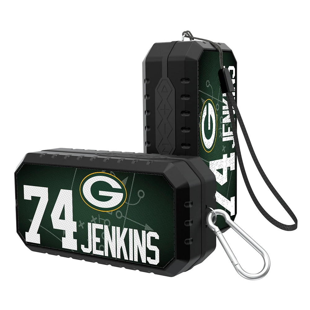 Keyscaper Elgton Jenkins Black Green Bay Packers