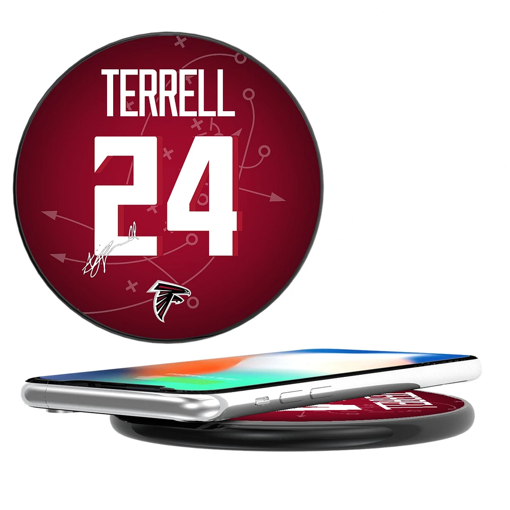 Keyscaper A.J. Terrell Black Atlanta Falcons Wireless Charging Station
