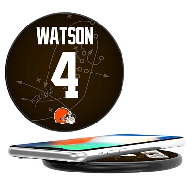 Keyscaper Deshaun Watson Black Cleveland Browns Wireless Charging Station