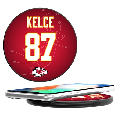 Keyscaper Travis Kelce Black Kansas City Chiefs Wireless Charging Station