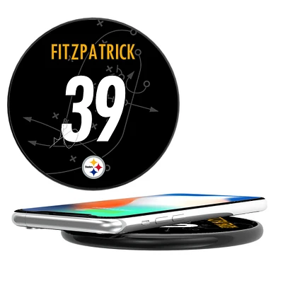Keyscaper Minkah Fitzpatrick Black Pittsburgh Steelers Wireless Charging Station