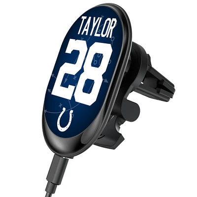 Keyscaper Jonathan Taylor Indianapolis Colts Wireless Magnetic Car Charger