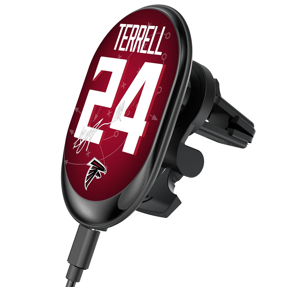 Keyscaper A.J. Terrell Atlanta Falcons Wireless Magnetic Car Charger