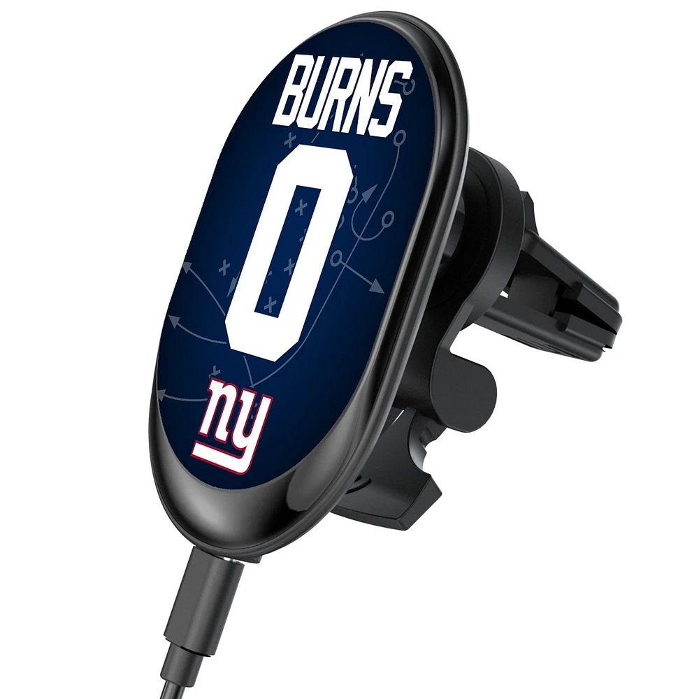 Keyscaper Brian Burns New York Giants Wireless Magnetic Car Charger