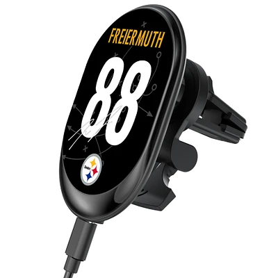 Keyscaper Pat Freiermuth Pittsburgh Steelers Wireless Magnetic Car Charger