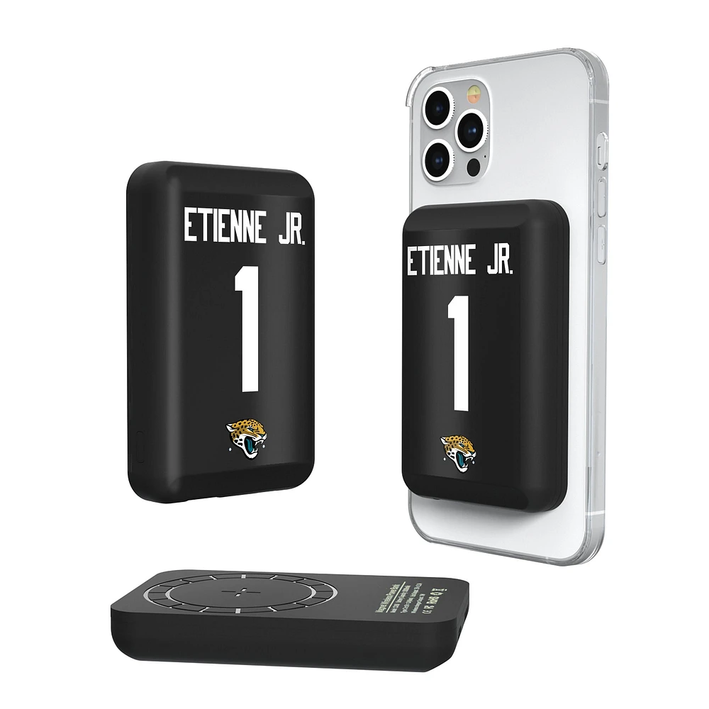 Keyscaper Travis Etienne Jacksonville Jaguars 5000mAh Wireless Magnetic Power Bank