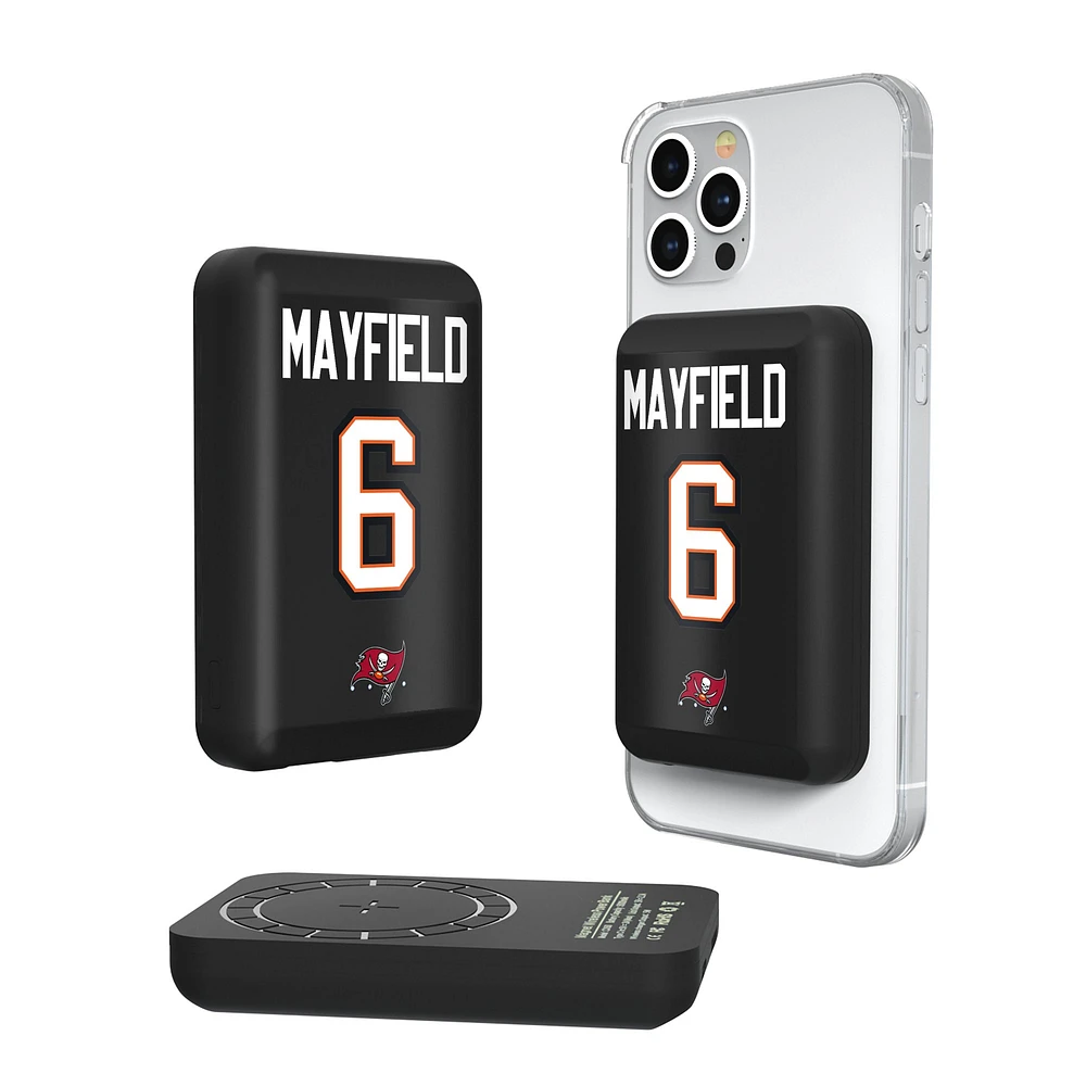 Keyscaper Baker Mayfield Tampa Bay Buccaneers 5000mAh Wireless Magnetic Power Bank