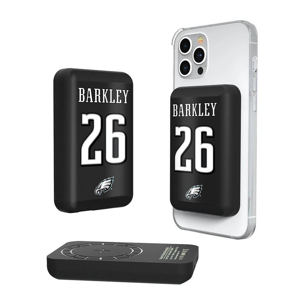 Keyscaper Saquon Barkley Philadelphia Eagles 5000mAh Wireless Magnetic Power Bank