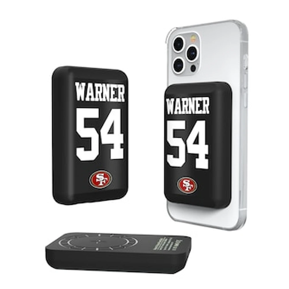Keyscaper Fred Warner San Francisco 49ers 5000mAh Wireless Magnetic Power Bank