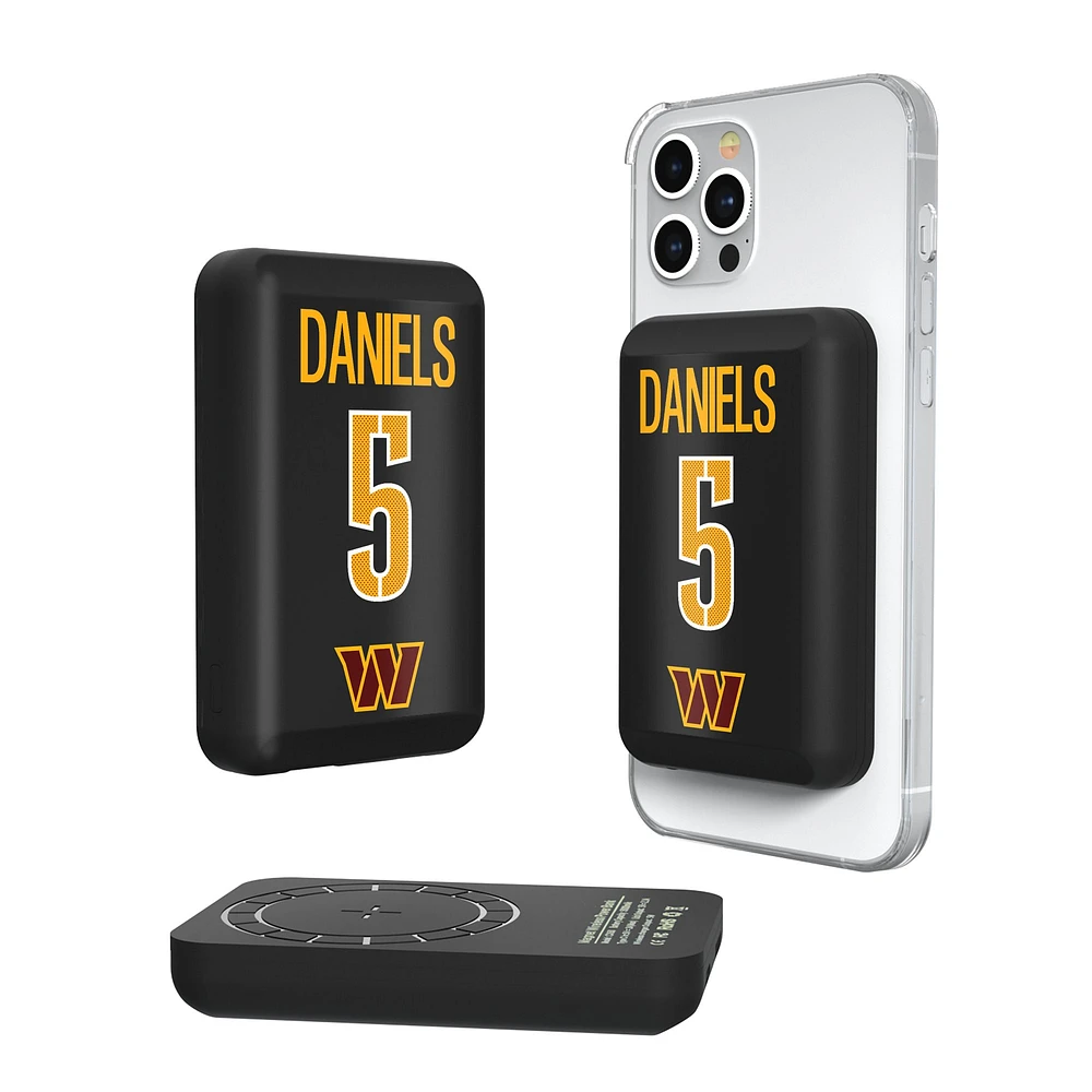 Keyscaper Jayden Daniels Washington Commanders 5000mAh Wireless Magnetic Power Bank