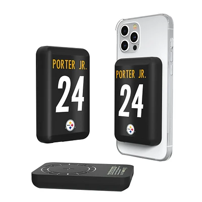 Keyscaper Joey Porter Jr. Pittsburgh Steelers 5000mAh Wireless Magnetic Power Bank