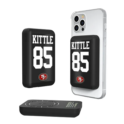 Keyscaper George Kittle San Francisco 49ers 5000mAh Wireless Magnetic Power Bank