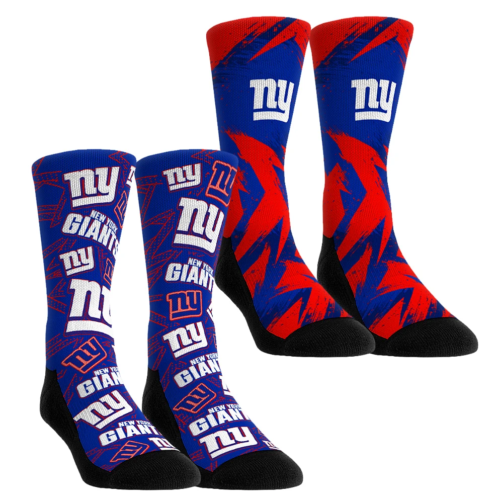 Youth Rock Em Socks New York Giants Game Day Two-Pack Crew Sock Set